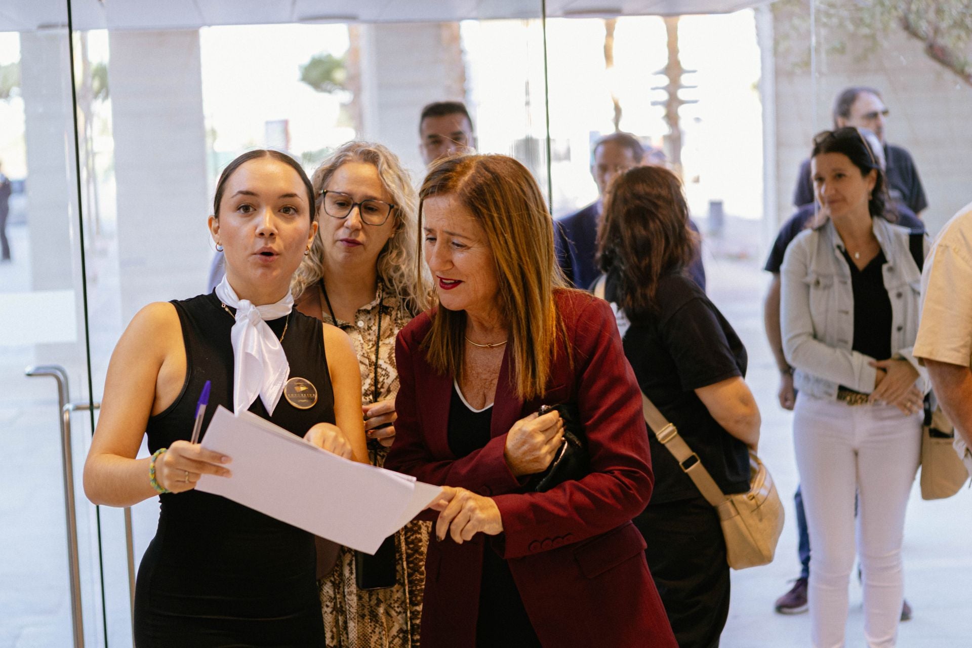 La jornada del AVE en Vera, en fotos