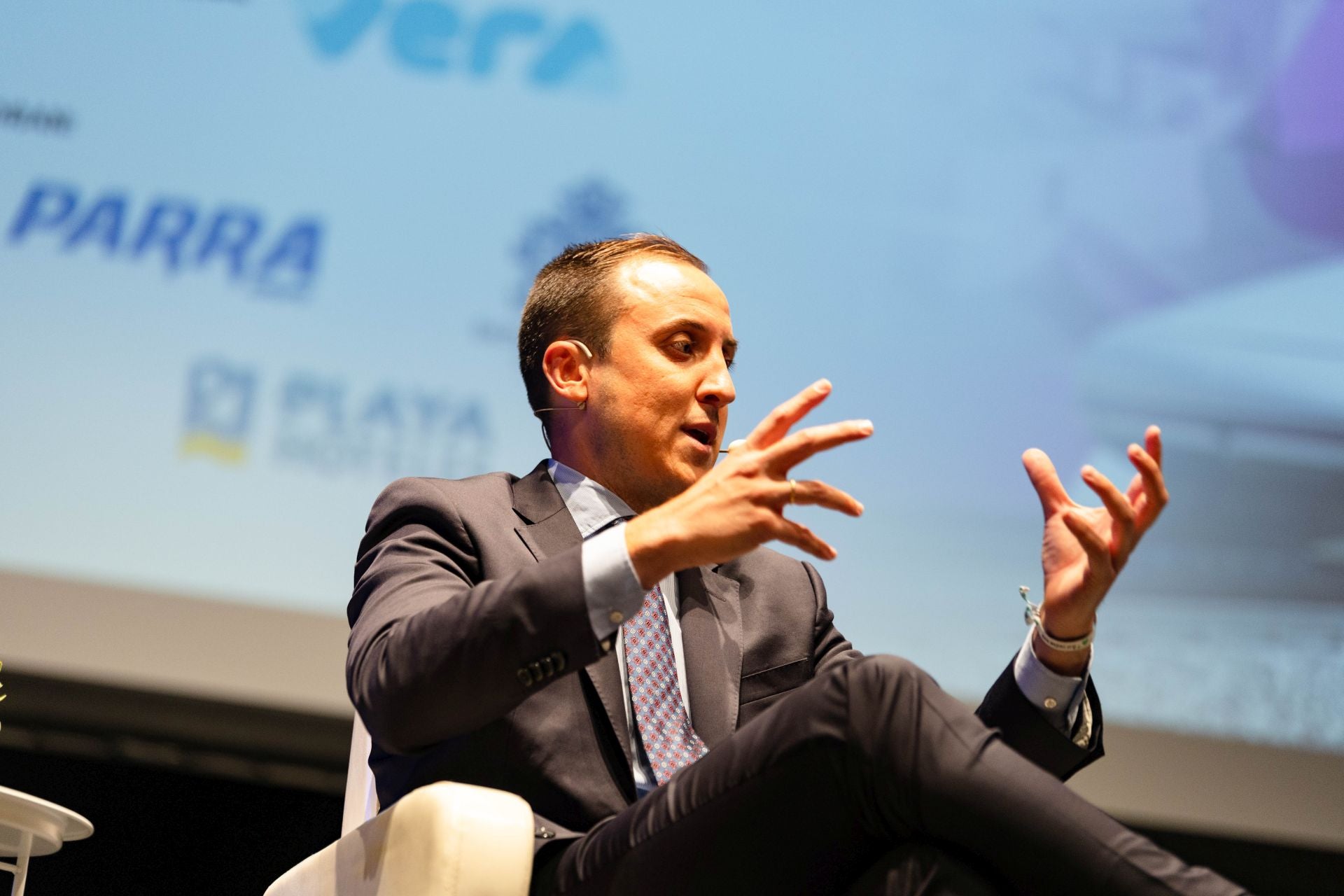 La jornada del AVE en Vera, en fotos