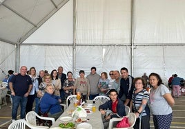 Las asociaciones vecinales de Huércal-Overa, en las migas y en las 'tajás'