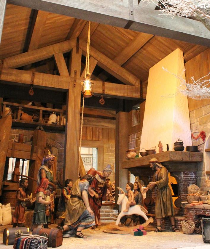 Imagen secundaria 2 - Innovación, espiritualidad y arte en el Belén 'nevado' de Vera