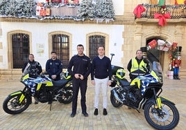 Vera refuerza el equipamiento de la Policía Local con la adquisición de dos nuevas motos