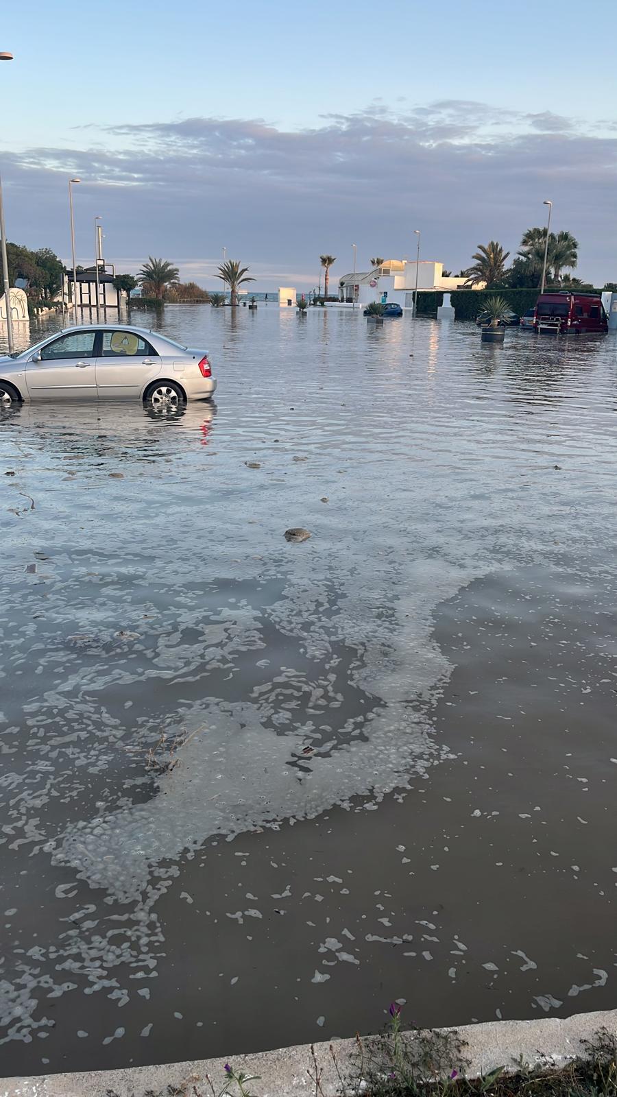 Así ha quedado Vera Playa tras el último temporal marino