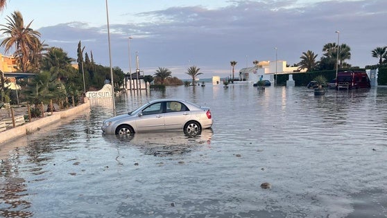 Así ha quedado Vera Playa tras el último temporal marino