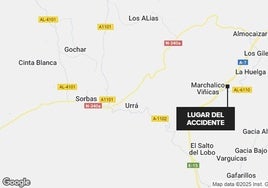 Corte total del tráfico en la A-7 a su paso por Sorbas por el vuelco de un camión