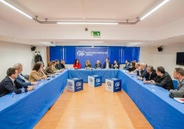Reunión entre el PP y las asociaciones esta semana.