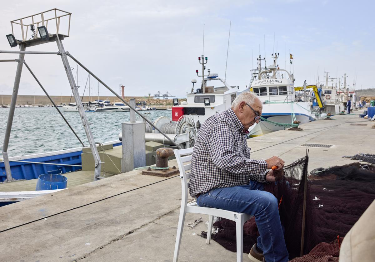 Carboneras recicla 740 kilos de redes de pesca en desuso