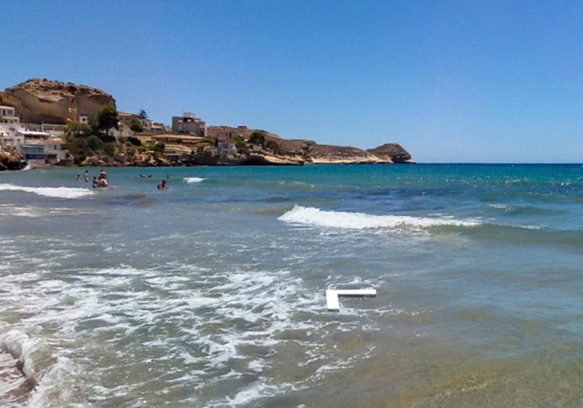 Playa Mar Rabiosa, en Pulpí.