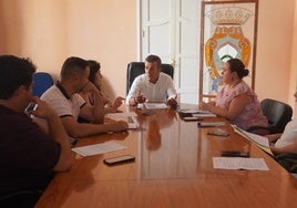 Fotografía de la Junta de Gobierno Local celebrada en Carboneras.
