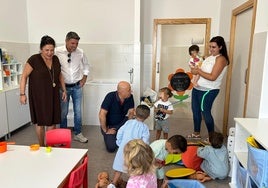 Huércal-Overa estrena la Escuela Municipal Infantil de San Francisco, que ha comenzado su primer curso