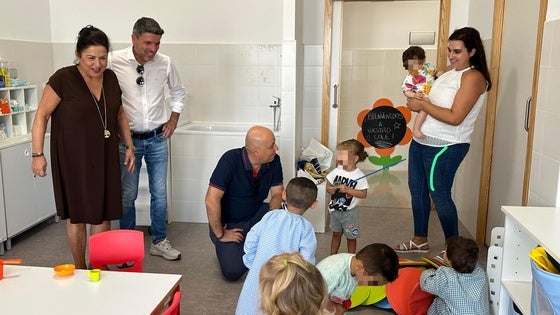 Huércal-Overa estrena la Escuela Municipal Infantil de San Francisco, que ha comenzado su primer curso