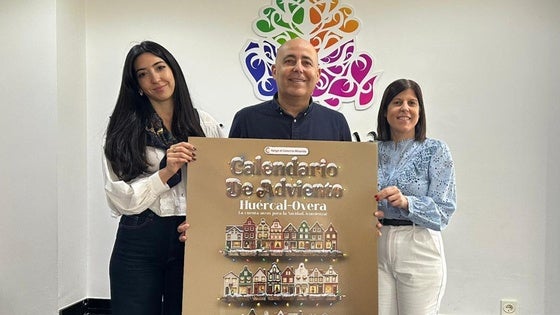 Huércal-Overa comienza la cuenta atrás para la Navidad con el calendario de adviento de los comercios