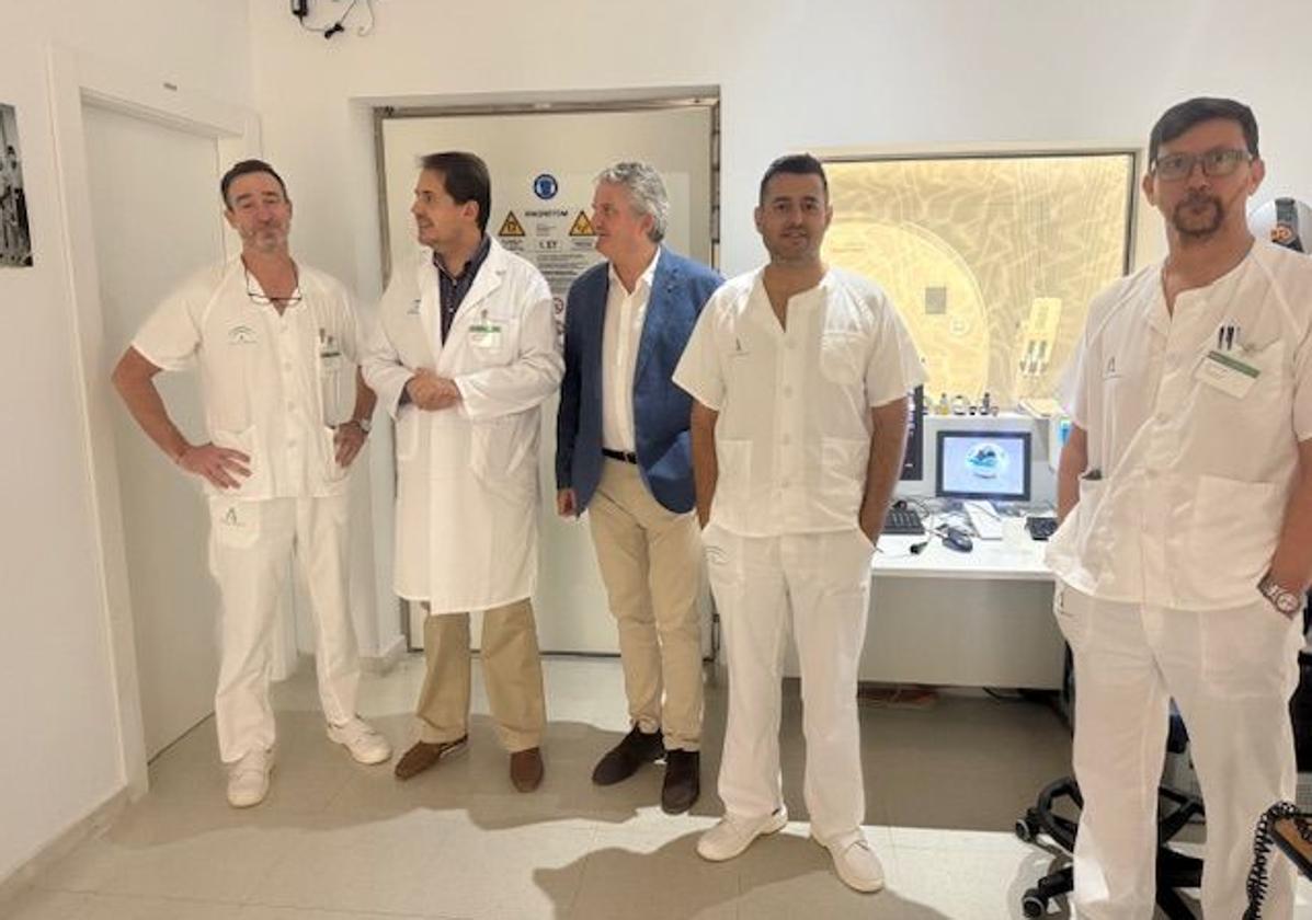 El Hospital La Inmaculada incrementa un 43% las resonancias magnéticas en dos años