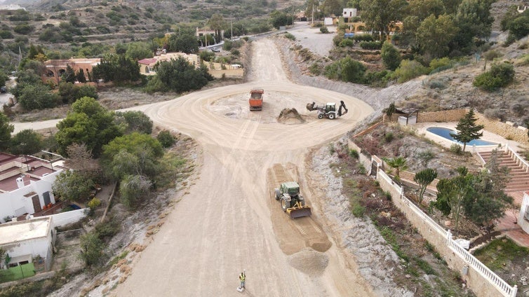 La segunda fase de la variante de Mojácar encara su «recta final»