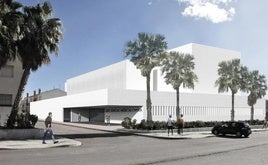 Nueva sede judicial de Huércal-Overa, en una imagen virtual.