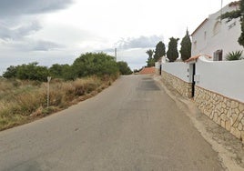 Imagen de la Rambla de Campos, cerca de donde se halló el cadáver.