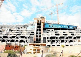 Hotel del Algarrobico, en una imagen de archivo.
