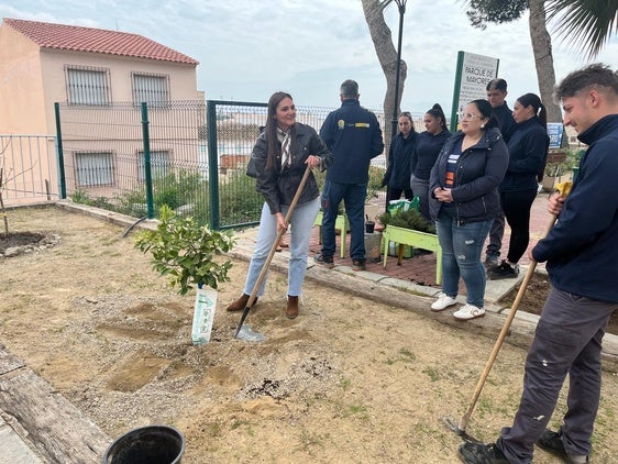 El renacer verde de Cuevas del Almanzora, en manos del alumnado del Programa de Empleo y Formación