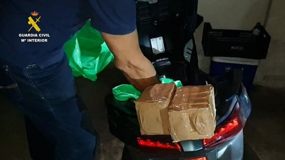 Detenido dos años después un acusado de transportar 50 kilos de hachís en un vehículo robado