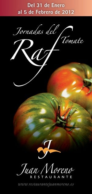 I Jornadas del Tomate Raf en el Restaurante Juan Moreno