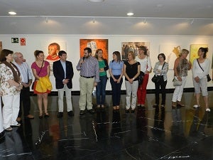 Huércal Overa recuerda el terremoto de Lorca con la muestra 'Portales del Arte'