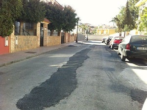 Mejoras en las calles a petición de los vecinos huercalenses