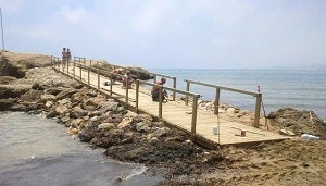 Pulpí inaugura mañana sábado, 23 de Junio, la pasarela que dará acceso al mítico “Pichirichi” de San Juan de los Terreros