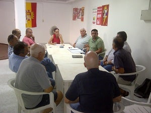 IU se compromete con los trabajadores de Holcim en Carboneras