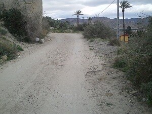 Mejoras en dos caminos de Calguerín en Cuevas y en otras vías rurales del pueblo