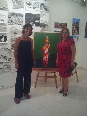 Se clausura con gran éxito de público la exposición del taller de pintura en Garrucha