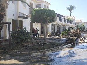 El GEM denuncia negligencias graves en las inundaciones ocurridas en el Levante almeriense