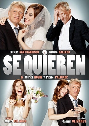 ‘Se quieren’, una divertida comedia con Enrique Sanfrancisco y Cristina Gallego en el Teatro ‘Villa de Huércal-Overa’