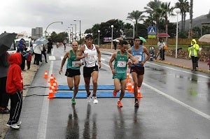 La ‘I Media Maratón Ciudad de Mojácar’ con éxito a pesar de la incesante lluvia
