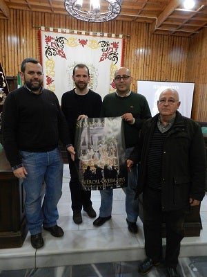 La concejalía de Cultura presenta el cartel anunciador de la Semana Santa de Huércal-Overa 2013