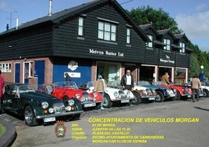 El Morgan Sports Car Club de España visitará Carboneras con 16 de sus mejores coches