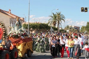 Todo preparado para celebrar este fin de semana la Romería de La Fuente, en Pulpí, en Honor de la Virgen de La Fuensanta