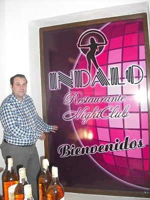 Javier García García, Dueño de Indalo Night Club, con solo 29 años es el empresario más joven en prostitución
