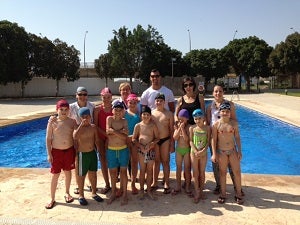 Inicio de la Campaña de Natación en la Piscina Municipal de  Cuevas del Almanzora