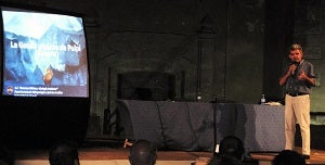 Los Pulpileños pudieron ver su Geoda Gigante en 3D, mientras su puesta en valor sigue en una espera, demasiado larga ya