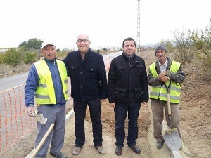 El PFEA incide en la seguridad de los vecinos de la pedanía de San Francisco en Huércal-Overa