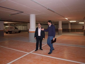 Garrucha reutilizará las aguas subterráneas aparecidas con las obras del parking