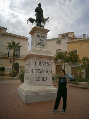 Hace 200 años que nació el 'Santo Negro' cuyo monumento se erige en Cuevas