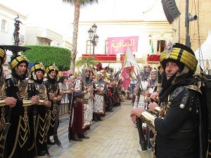 Exitoso reencuentro de Moros y Cristianos en Vera