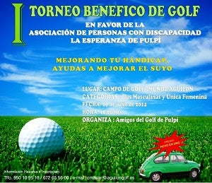 Un Seat 600 para el jugador que realice 'Hoyo en Uno' en el torneo benéfico de Pulpí