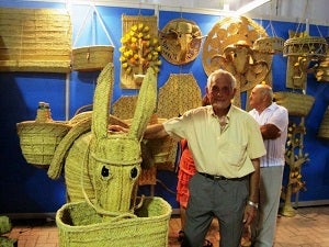 Gran éxito de público de la exposición “El Arte del Esparto” en Terreros
