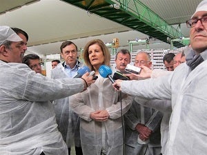 Báñez defiende la creación de un millón de empleos en Andalucía en Pulpí