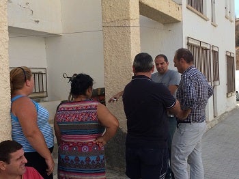 A pleno ritmo, las obras de rehabilitación en el barrio Virgen del Carmen de Cuevas