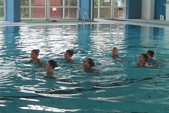 Gimnasia rítmica y natación sincronizada protagonizan la semana del deporte en Pulpí