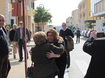 Susana Díaz en Vera: Los centros de salud costeros tendrán "la misma calidad" en vacaciones