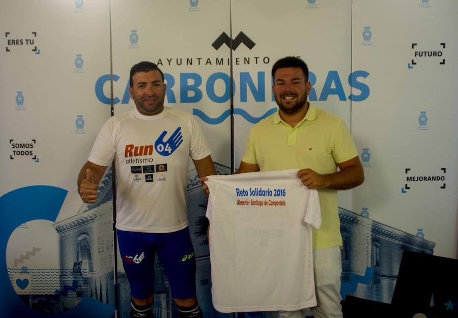 El carbonero Ramón Caparrós correrá 1.420 kilómetros por el cáncer infantil