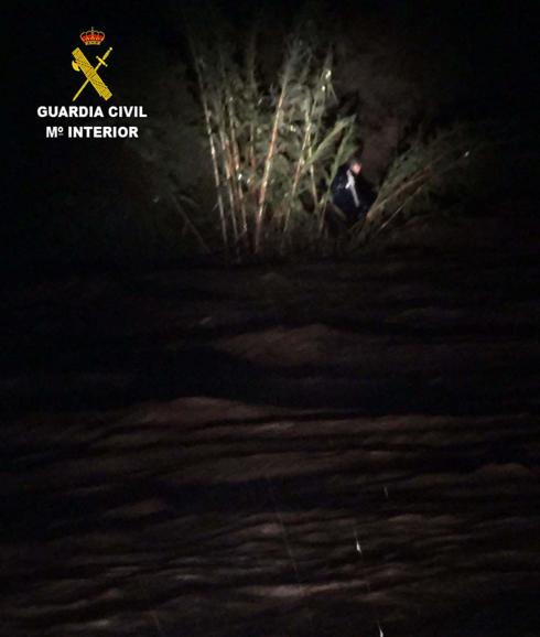 Auxilian a un hombre de 42 años que quedó atrapado en un cañaveral en Pulpí